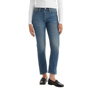 LEVIS - Wedgie Straight Button Fly Jeans. Size 29 ( 8 )